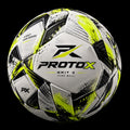 PROTOX GRIT X turf football, white with distressed black and lime graphics